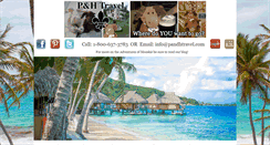 Desktop Screenshot of pandhtravel.com